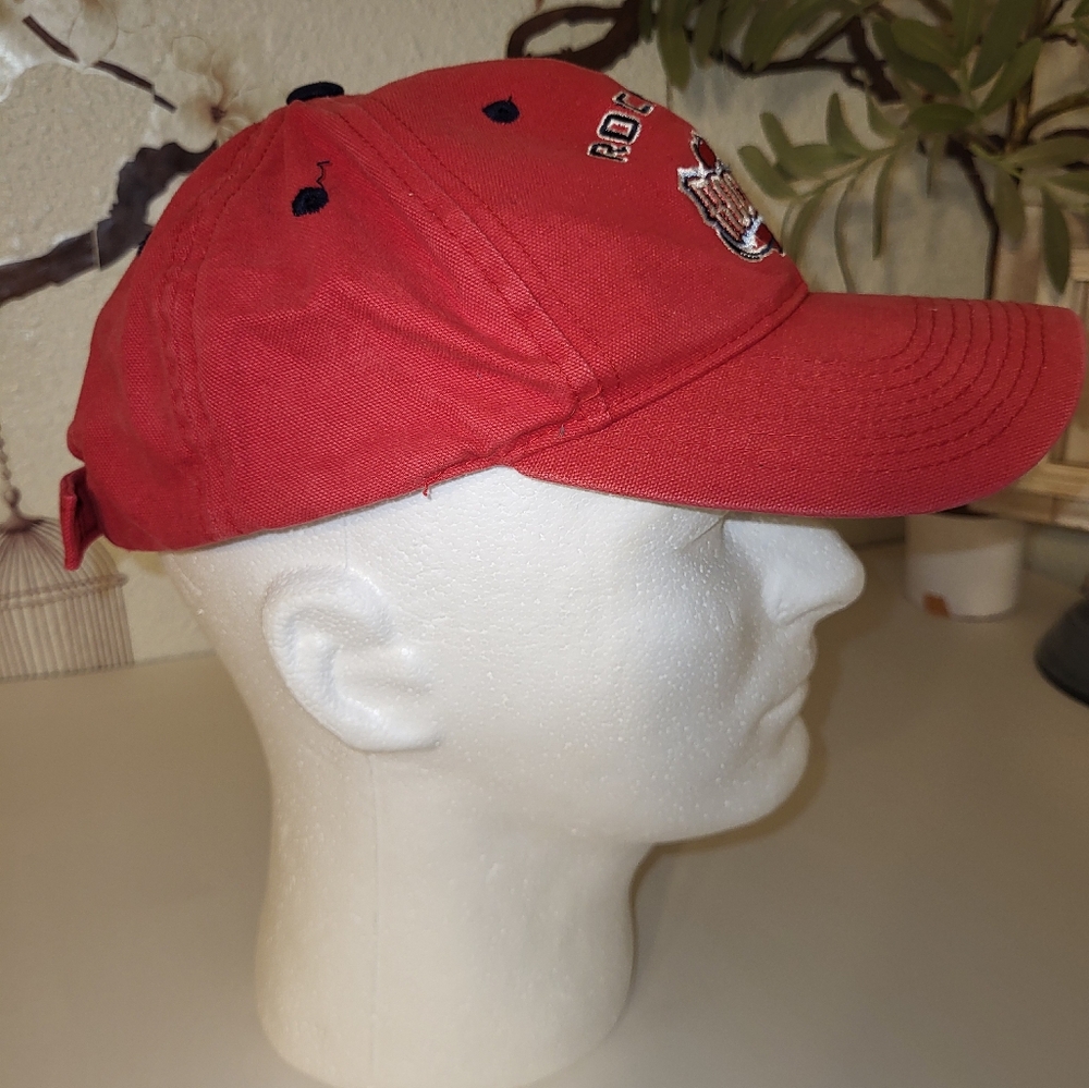 Nike Houston Rockets Cap Red Adjustable Strap - Picture 2 of 8